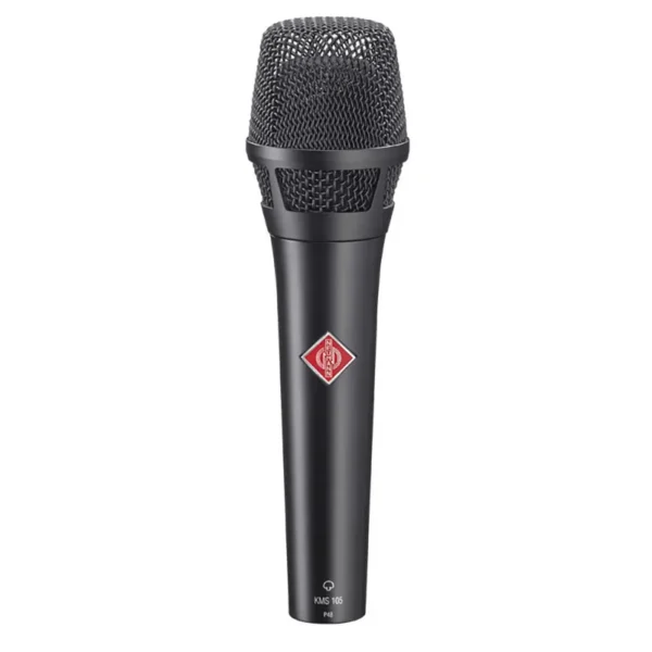 Neumann KMS 105 BK Studio Grade Stage Mic, Supercardioid Condenser, Black