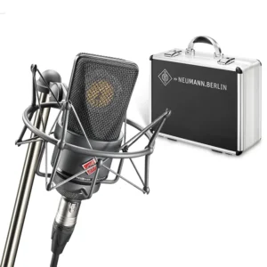 Neumann TLM 103 MT Anniversary Set Cardioid Microphone with Shockmount and Carry Case, Matte Black