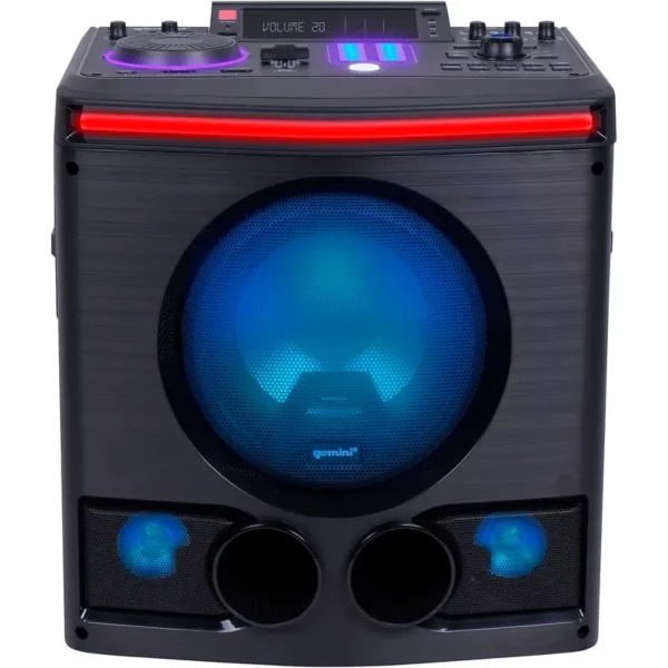Gemini GPK-800 Home Karaoke Party Speaker System with Bluetooth
