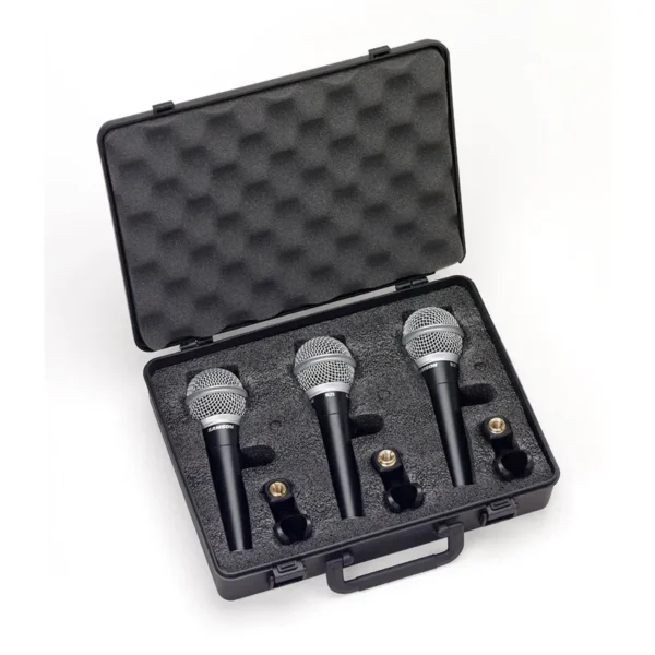 Samson R21 Dynamic Vocal Microphone 3-Pack
