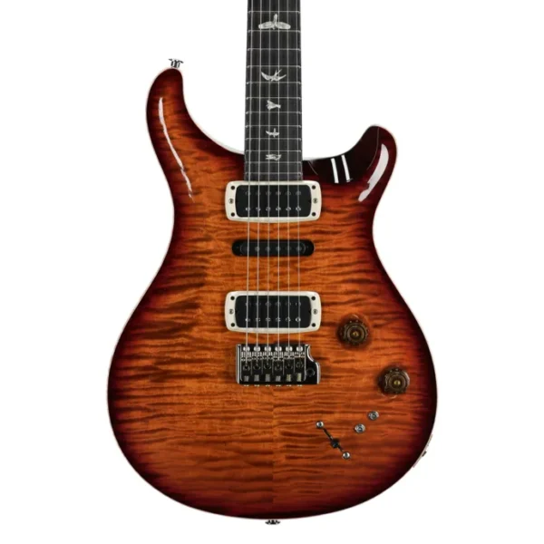 PRS Modern Eagle V Guitar with Case Dark Cherry Sunburst