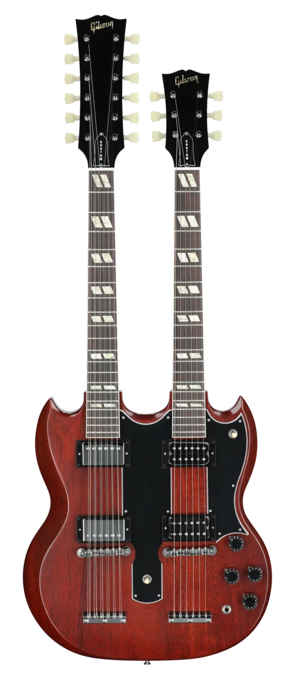 Gibson Gibson CS Jimmy Page EDS-1275 Double Neck Guitar with Case, 69 Cherry