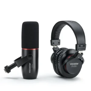Focusrite Vocaster Broadcast Kit Broadcast-Quality Microphone & Headphones Pack
