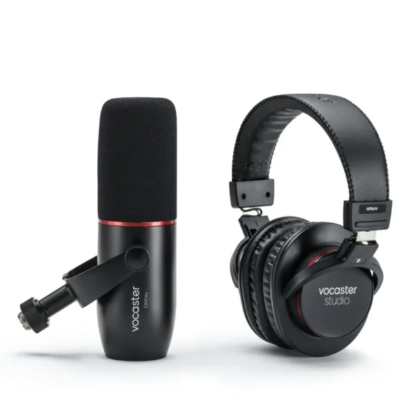Focusrite Vocaster Broadcast Kit Broadcast-Quality Microphone & Headphones Pack