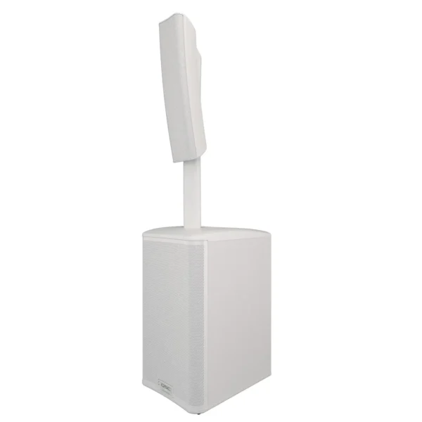 QSC Audio KC12 Powered 3-Way 3000-Watt Column Loudspeaker Speaker System, White
