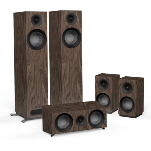 Jamo Studio 8 Series 5.0 Home Cinema Pack, Walnut