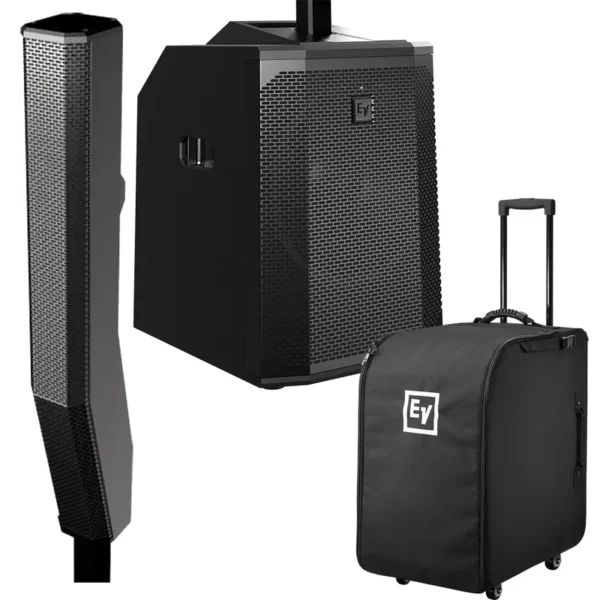 EV Electro-Voice EVOLVE 50 Powered Column Array Speaker w/ Carry Case